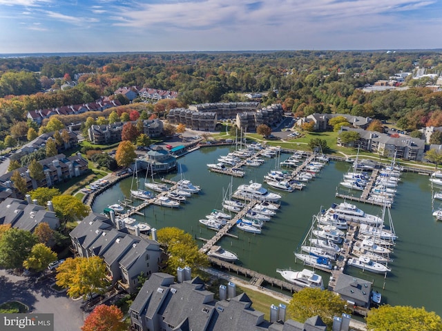2012 Quay Village Ct Unit 202, Annapolis, MD 21403 - aerial view of a marina and a large body of water