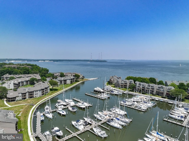 2012 Quay Village Ct Unit 202, Annapolis, MD 21403 - aerial view of a marina and a large body of water