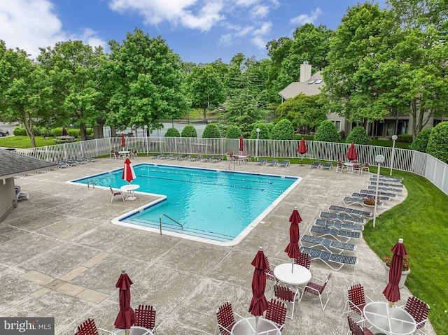 2012 Quay Village Ct Unit 202, Annapolis, MD 21403 - community pool with a patio area and view of scattered trees