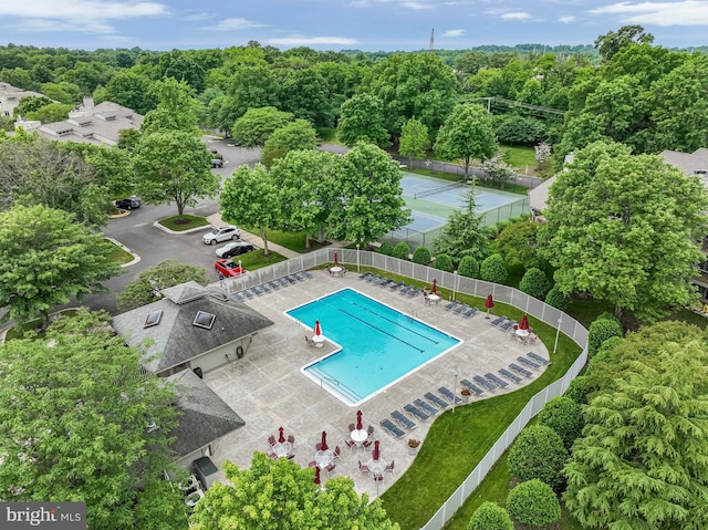 2012 Quay Village Ct Unit 202, Annapolis, MD 21403 - drone / aerial view of a pool