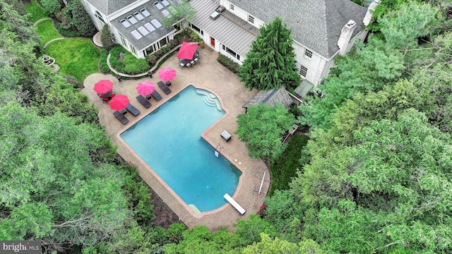 1716 Olmsted Way E, Camp Hill, PA 17011 - view of subject property with a pool area