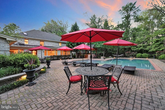 1716 Olmsted Way E, Camp Hill, PA 17011 - swimming pool with a patio and outdoor dining space