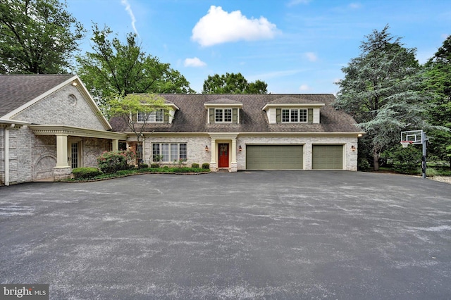 1716 Olmsted Way E, Camp Hill, PA 17011 - view of front of property featuring stone siding, asphalt driveway, a shingled roof, and an attached garage