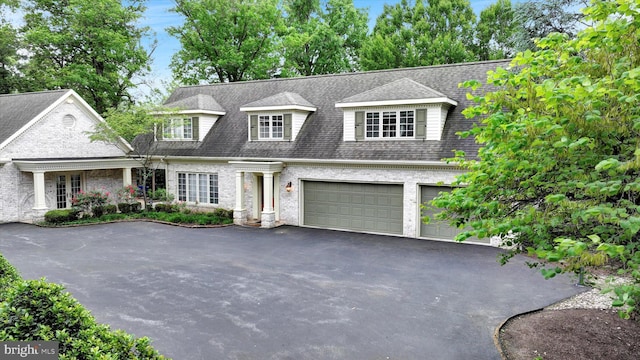 1716 Olmsted Way E, Camp Hill, PA 17011 - view of front facade with asphalt driveway, an attached garage, brick siding, and roof with shingles