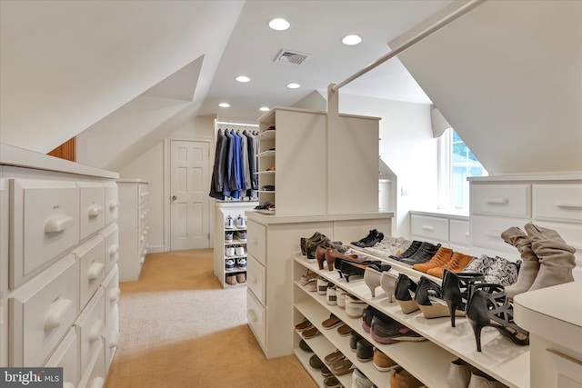 1716 Olmsted Way E, Camp Hill, PA 17011 - walk in closet with light colored carpet and lofted ceiling