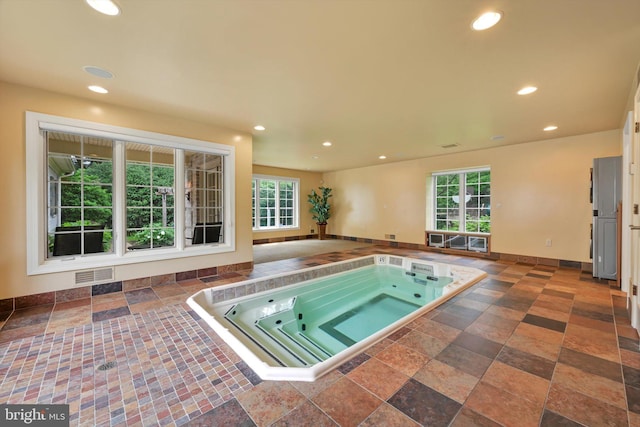 1716 Olmsted Way E, Camp Hill, PA 17011 - view of swimming pool with a hot tub