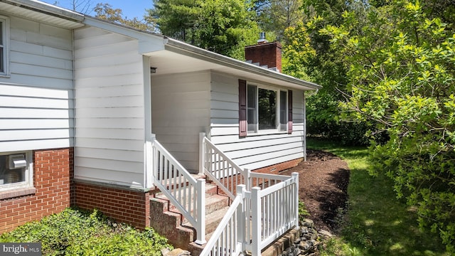 1051 Taylor St, State College, PA 16803 - entrance to property featuring a chimney