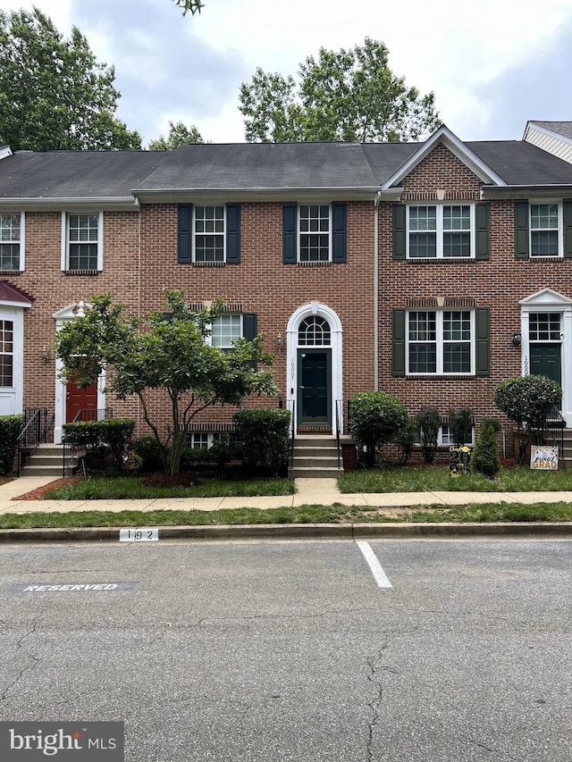 10007 Tulip Tree Dr, Bowie, MD 20721 - view of property featuring brick siding and entry steps