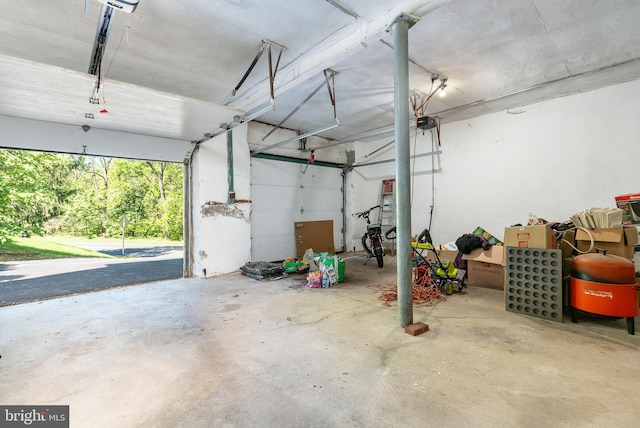 1128 Coventry Rd, Cheltenham, PA 19012 - garage with a garage door opener