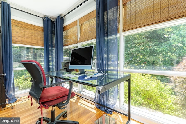 1128 Coventry Rd, Cheltenham, PA 19012 - home office with wood finished floors