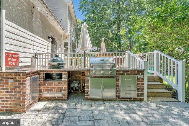 14745 Jennifer Ct, Issue, MD 20645 - view of patio / terrace with a sink