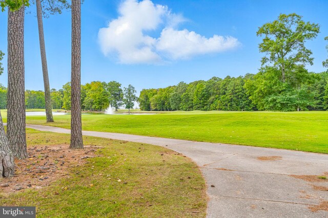 14745 Jennifer Ct, Issue, MD 20645 - surrounding community featuring a yard, view of wooded area, and view of golf course