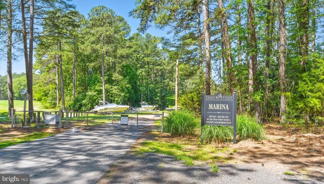 14745 Jennifer Ct, Issue, MD 20645 - view of community with a gate and driveway