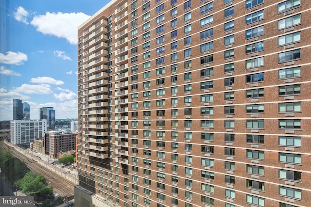 view of property with a city view