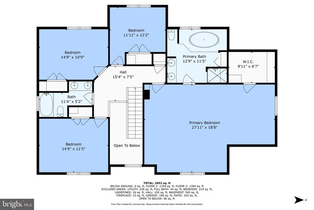 600 Grace St, Herndon, VA 20170 - room layout