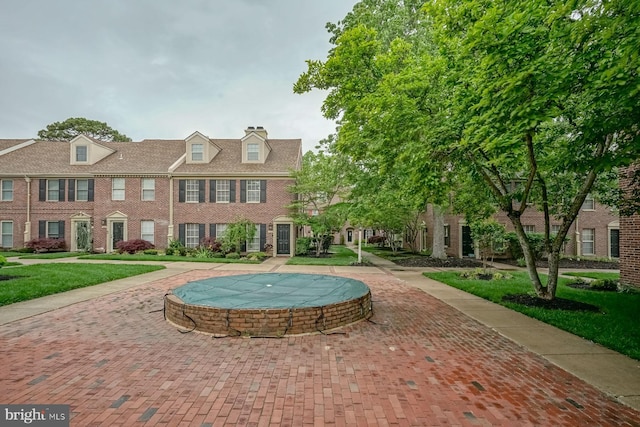 1541 Madison Ct, Mays Landing, NJ 08330 - view of swimming pool featuring a lawn