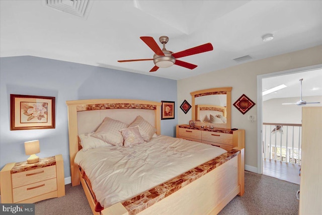 320 Hummingbird Way Unit 302, Lake Harmony, PA 18624 - carpeted bedroom with baseboards and a ceiling fan