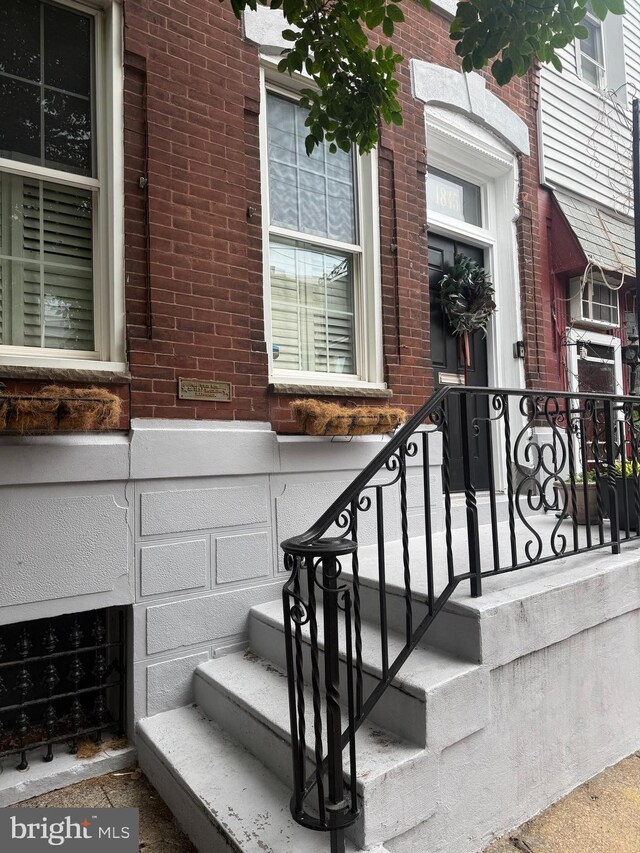 1845 S 15th St, Philadelphia, PA 19145 - view of exterior entry featuring brick siding