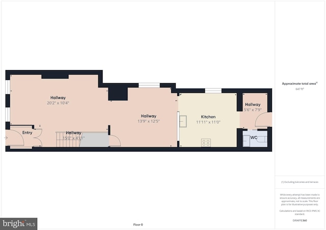 1845 S 15th St, Philadelphia, PA 19145 - floor plan / room layout
