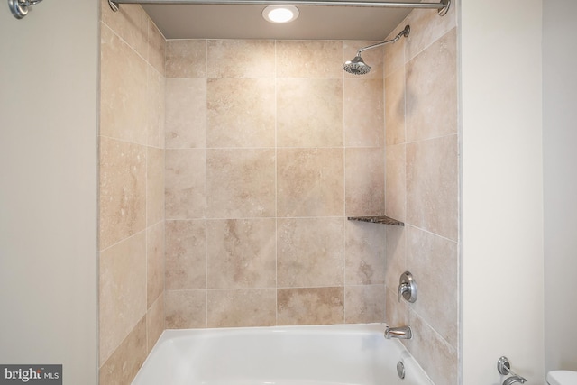 916 G St NW Unit 505, Washington, DC 20001 - bathroom with  shower combination and recessed lighting