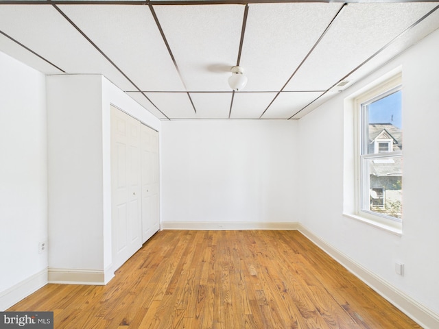 4712 Woodland Ave, Philadelphia, PA 19143 - basement featuring light wood-style flooring and baseboards