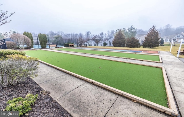 1723 Magnolia Ct, Garnet Valley, PA 19060 - surrounding community with a bocce ball area