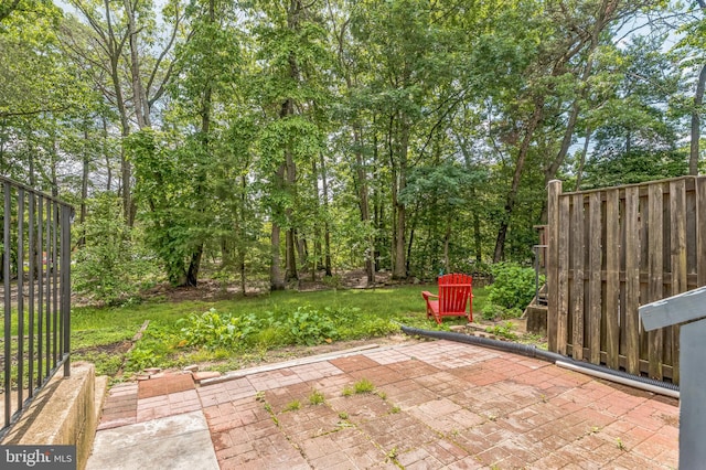 8151 Mandan Ter, Greenbelt, MD 20770 - view of patio with fence