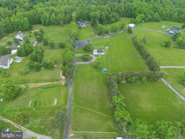 view of rural area