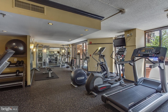 1001 N Randolph St Unit 109, Arlington, VA 22201 - workout area featuring recessed lighting