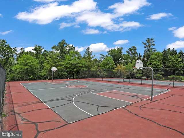 9757 Cheshire Ridge Cir, Manassas, VA 20110 - view of sport court featuring community basketball court and view of scattered trees
