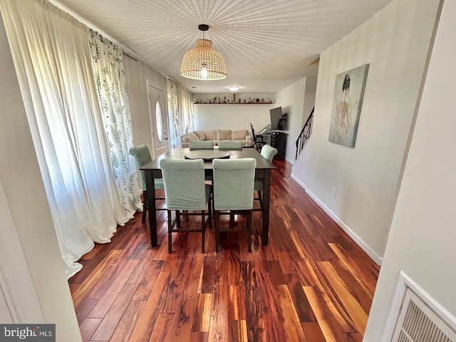 2817 Comly Rd, Philadelphia, PA 19154 - dining room featuring dark wood-style flooring