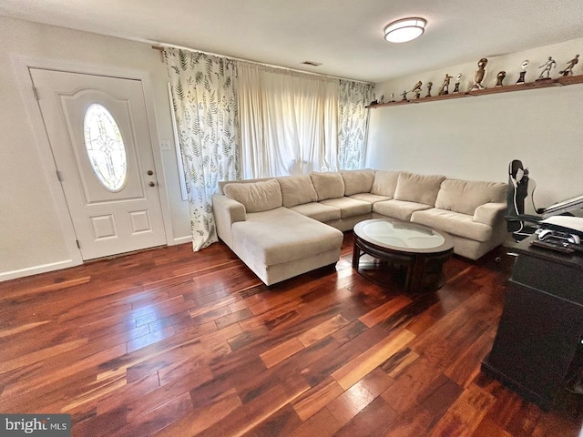 2817 Comly Rd, Philadelphia, PA 19154 - living room with wood finished floors