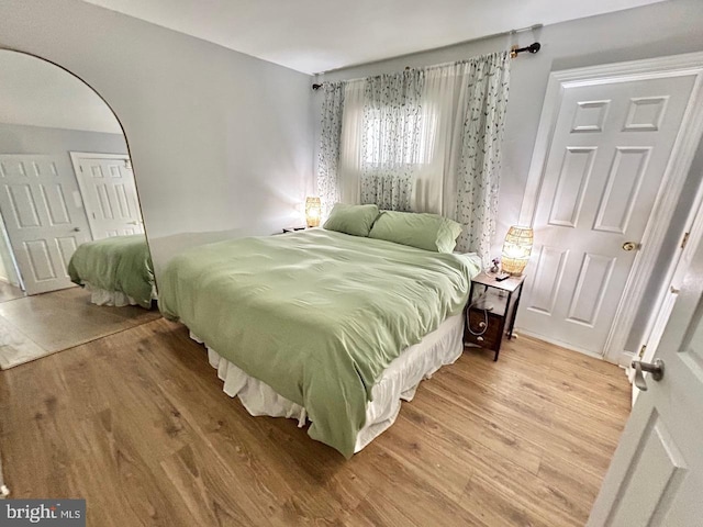 2817 Comly Rd, Philadelphia, PA 19154 - bedroom featuring light wood-style flooring and a closet