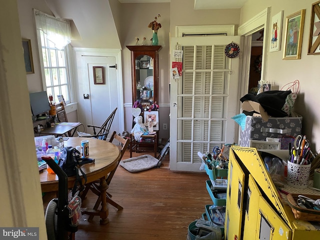 5110 Berclair Plantation Ln, Fredericksburg, VA 22408 - dining room with hardwood / wood-style floors