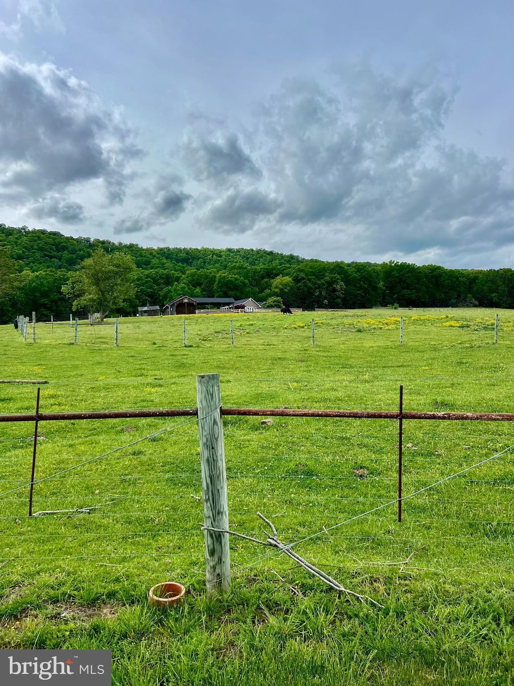 1573 Ridge Hollow Rd, Edinburg, VA 22824 - view of yard featuring a view of countryside