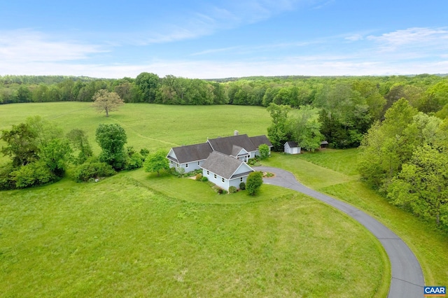 6670 Scottsville Rd, Scottsville, VA 24590 - aerial view of sparsely populated area