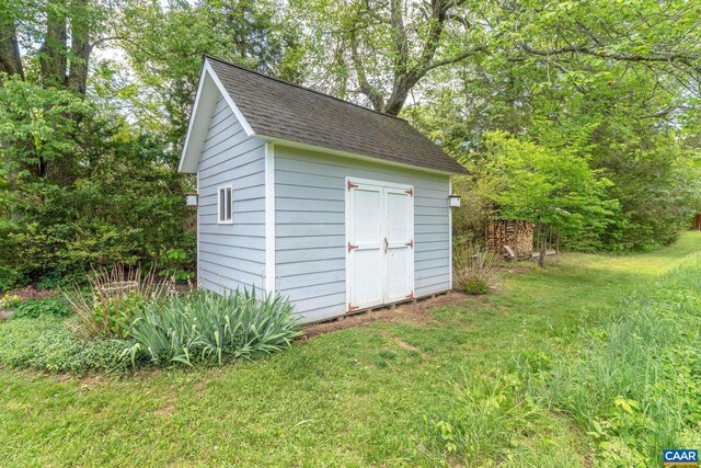 6670 Scottsville Rd, Scottsville, VA 24590 - view of shed