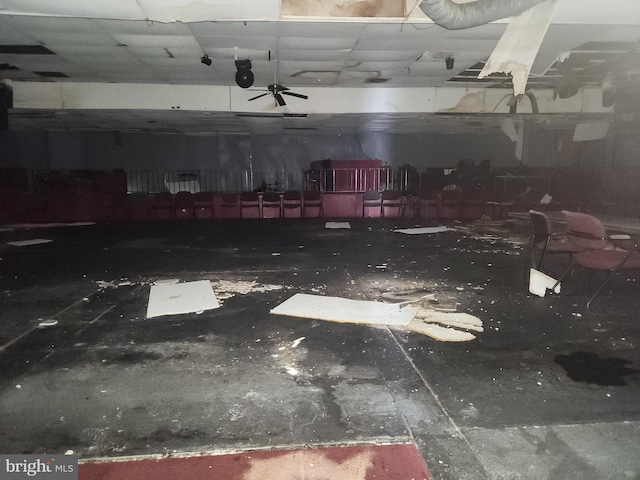 2127 Edmondson Ave, Baltimore, MD 21223 - miscellaneous room featuring a paneled ceiling