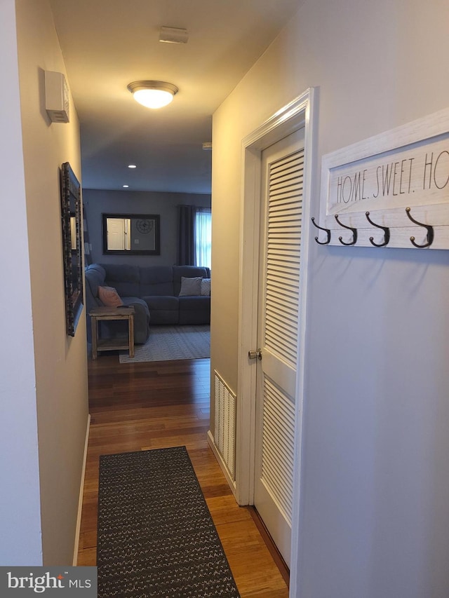 13 Amherst Ct, Bordentown, NJ 08505 - hallway featuring light wood finished floors