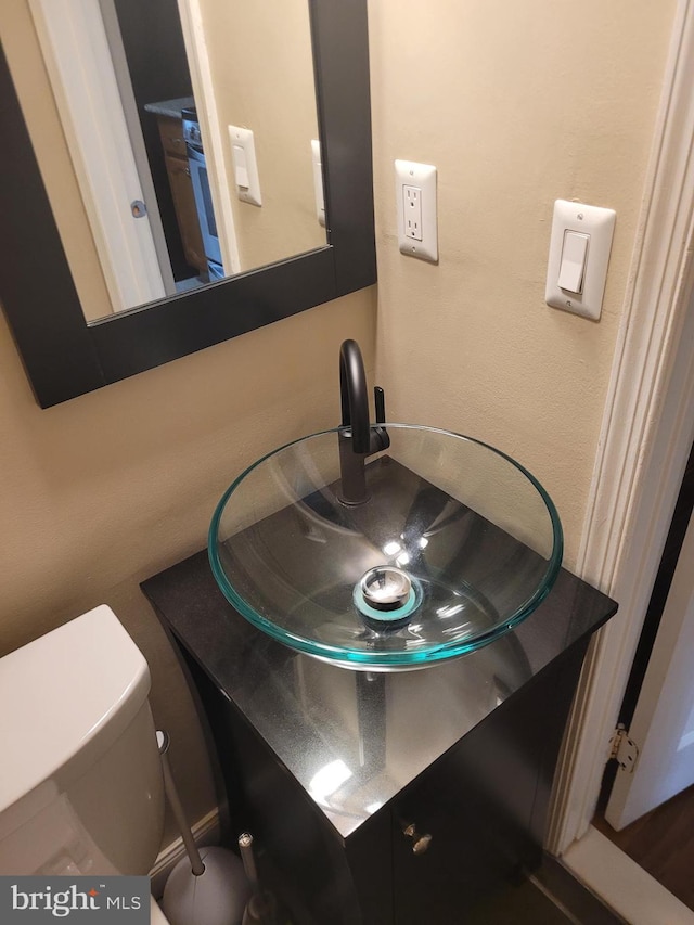 13 Amherst Ct, Bordentown, NJ 08505 - bathroom view of vanity and toilet