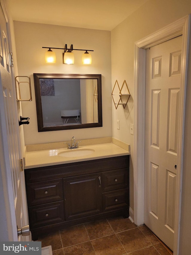 13 Amherst Ct, Bordentown, NJ 08505 - bathroom featuring vanity and tile patterned floors