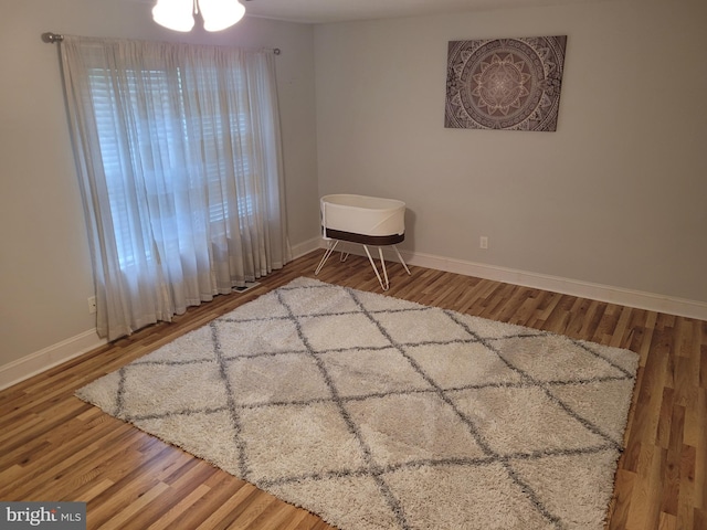 13 Amherst Ct, Bordentown, NJ 08505 - spare room featuring baseboards and wood finished floors