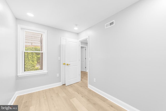 1615 Fillmore St, Philadelphia, PA 19124 - unfurnished room with light wood-type flooring, baseboards, and recessed lighting