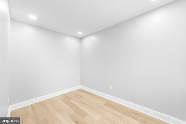 1615 Fillmore St, Philadelphia, PA 19124 - unfurnished room with light wood-style flooring, baseboards, and recessed lighting