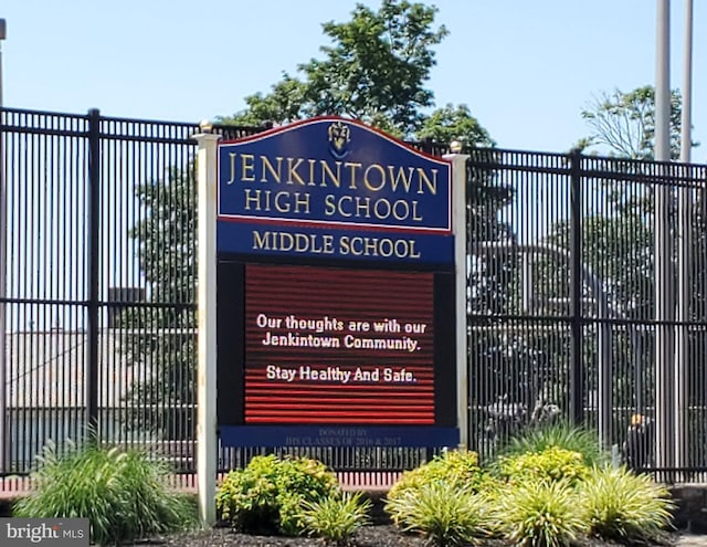 100 W Ave Unit 406S, Jenkintown, PA 19046 - exterior view of fence