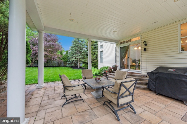 537 Tawnyberry Ln, Collegeville, PA 19426 - view of patio / terrace featuring area for grilling