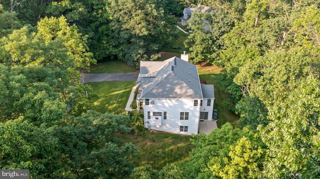 1490 Jakes Creek Dr, Woodbine, MD 21797 - view of subject property with a heavily wooded area