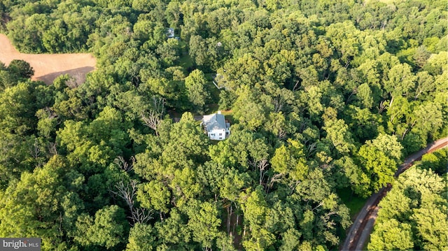 1490 Jakes Creek Dr, Woodbine, MD 21797 - aerial view of property's location with a heavily wooded area
