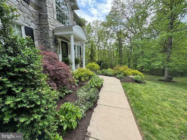 1490 Jakes Creek Dr, Woodbine, MD 21797 - view of green lawn