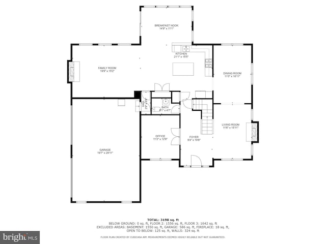 1490 Jakes Creek Dr, Woodbine, MD 21797 - floor plan / room layout